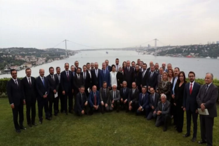 Erdoğan genel yayın yönetmenleriyle buluştu
