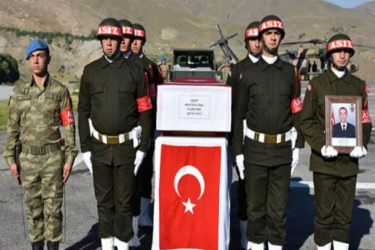 Şehit piyade uzman onbaşı için tören düzenlendi