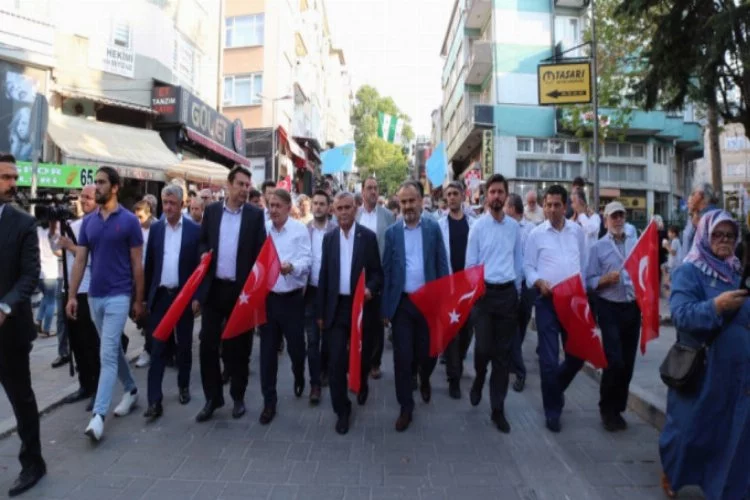 Bursa'da Ata sporlarına renkli kortej