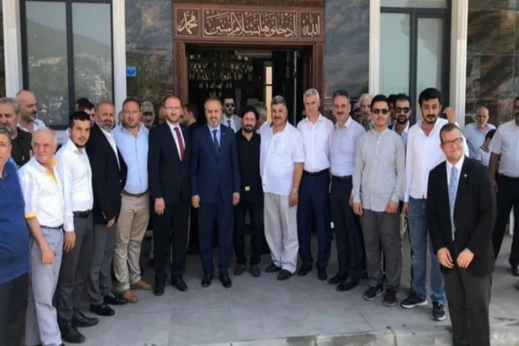 Bursa'da Hacı Osman ve Hayriye Okumuş Camii ibadete açıldı