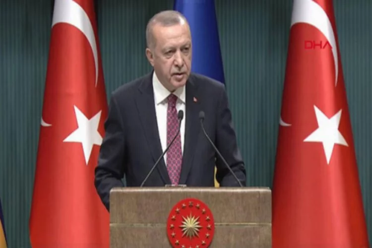 Erdoğan'dan net açıklama: Tanımadık, tanımayacağız
