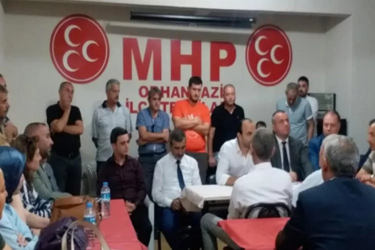 Bursa'da MHP'den 100 gün değerlendirmesi