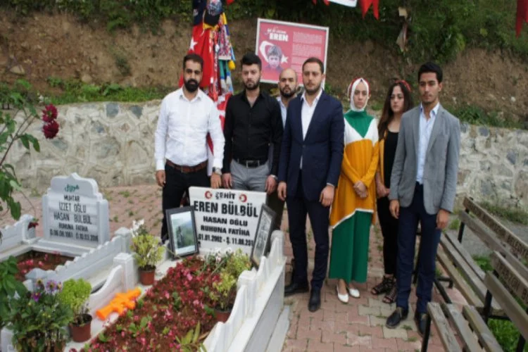 AK Parti Bursa teşkilatı Eren Bülbül'ü unutmadı