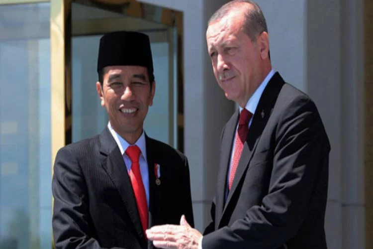 Erdoğan, Endonezyalı mevkidaşı ile görüştü