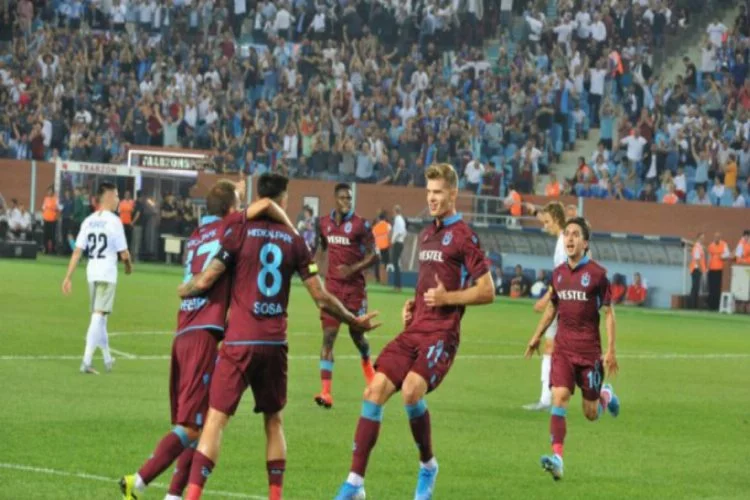 Trabzonspor play-off'ta!