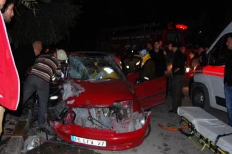 Bursa'da kaza: 2'si ağır 5 yaralı