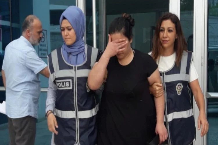 Suç makinesi kadın Bursa'da bu halde yakalandı!