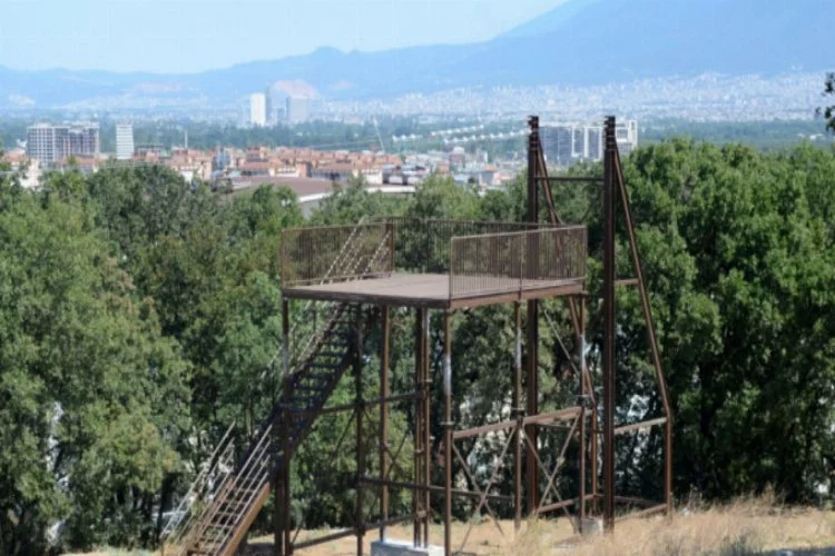 Bursa'nın Macera Parkı hızla yükseliyor
