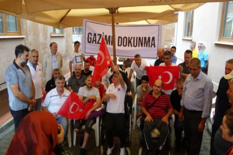 Bursa'da dövülen gaziye Ankara çıkarması!