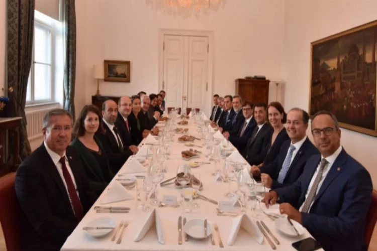 BTSO Başkanı Burkay'dan Almanya Başkonsolosluğu'na ziyaret