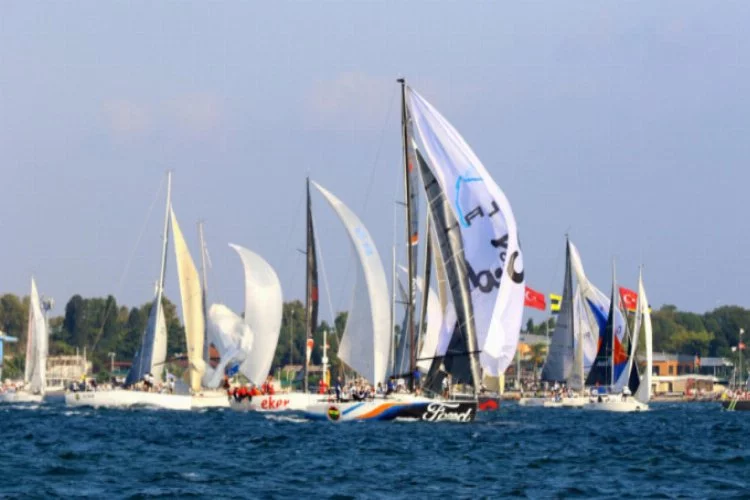Tayk-Eker Olympos Regatta yelken yarışı başladı