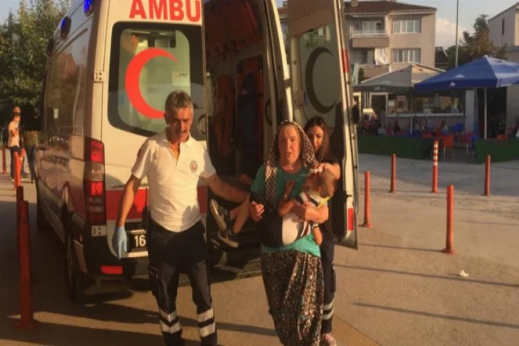 Bursa'da minik Yiğit Efe ölümden döndü!