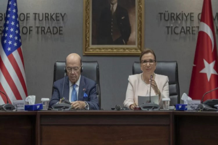 Bakan Pekcan Türkiye'nin talebini ABD'li Bakan ile ortak toplantıda açıkladı
