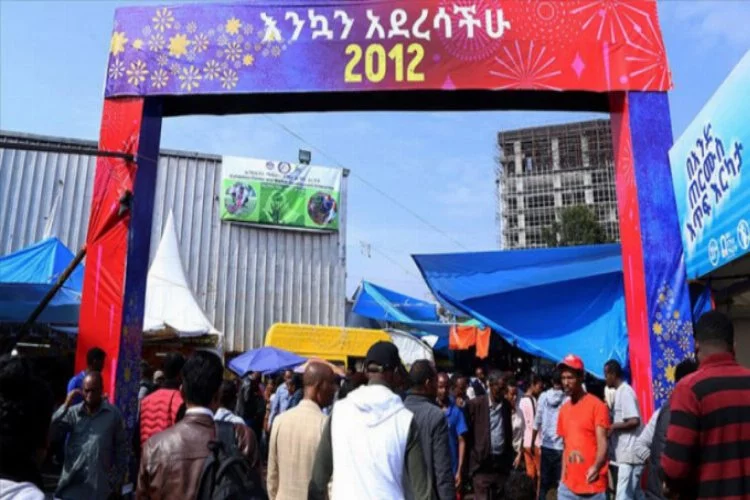 Etiyopya 2012 yılına 'merhaba' dedi