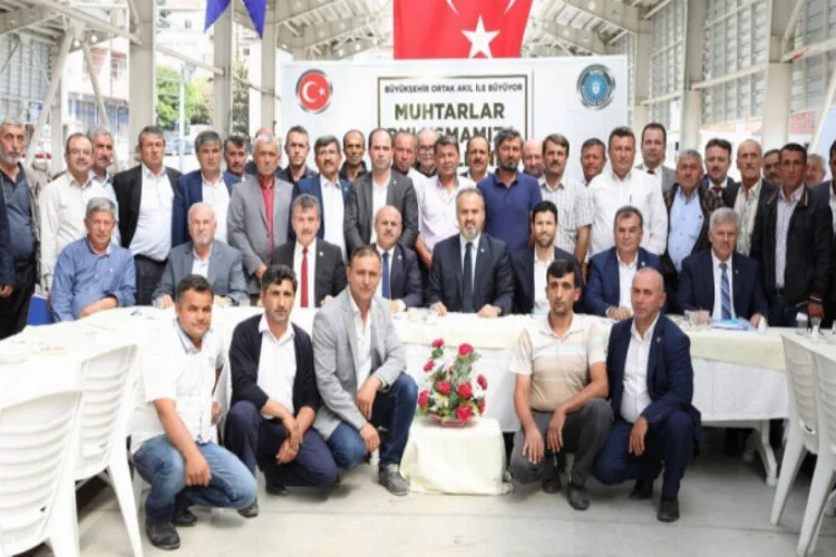 Bursa Büyükşehir 'ortak akıl' ile büyüyor