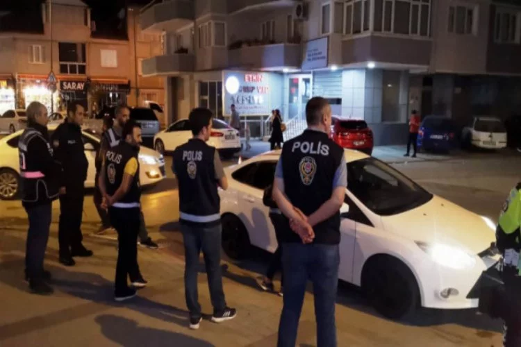 Bursa'da 150 polisle 'Huzur İnegöl' operasyonu