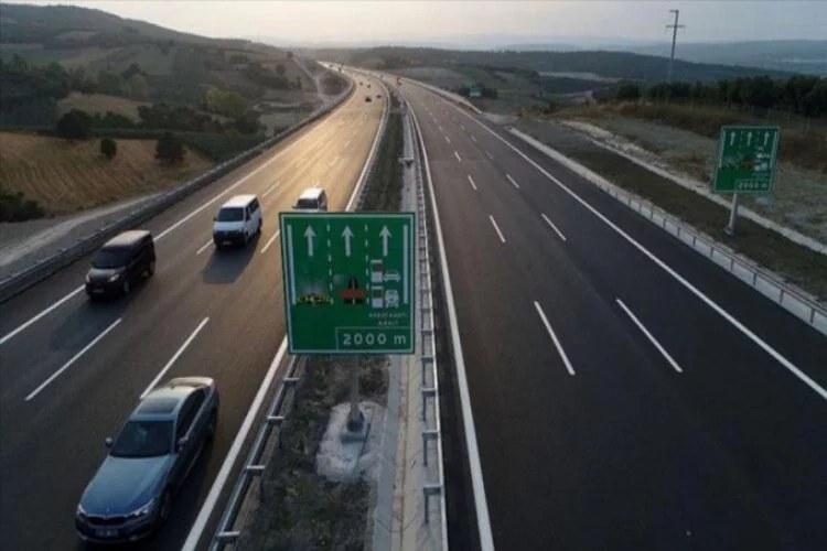 İstanbul-Bursa-İzmir Otoyolu'ndan 35 milyon araç geçti
