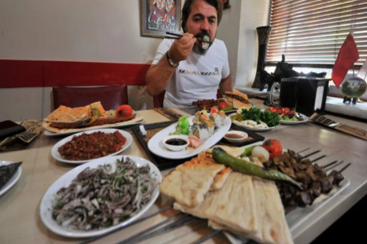 Bursa'da lezzet şovu! O iki yemek bir masada...