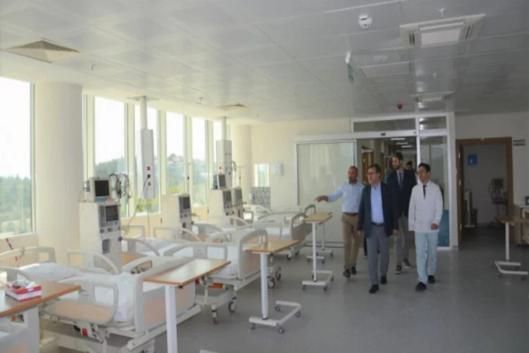 Bursa Mudanya Devlet Hastanesi'nde hemodiyaliz ünitesi hizmete giriyor