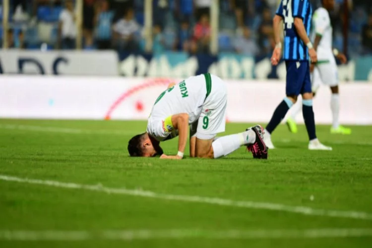Bursaspor'da mağlubiyet üzüntüsü