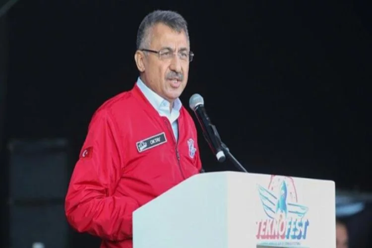 Oktay "Teknofest İstanbul"un kapanış töreninde konuştu