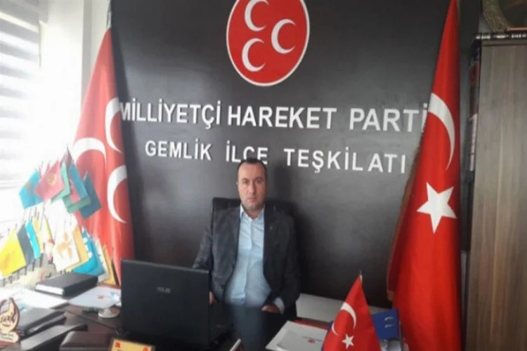 MHP Gemlik İlçe Başkanı Özcanbaz: Biz olayın örgüt bağlantısının araştırılmasını istiyoruz