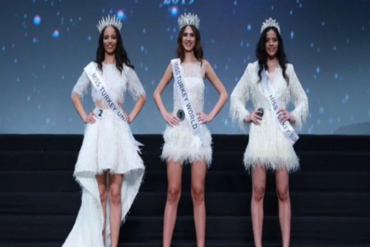 Miss Turkey 2019 güzeli Bursalı Simay Rasimoğlu oldu!