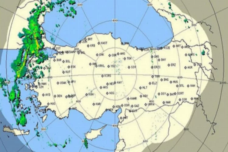 Beklenen yağış başladı! Adım adım Bursa'ya geliyor...