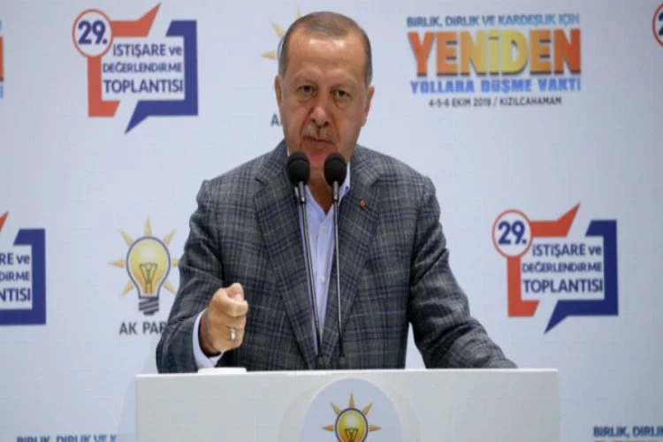 Erdoğan: Neyi değiştiriyorsun, bu millet yüzde 51.5 ile onaylamış
