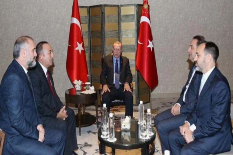 Erdoğan, Ljajic'i kabul etti