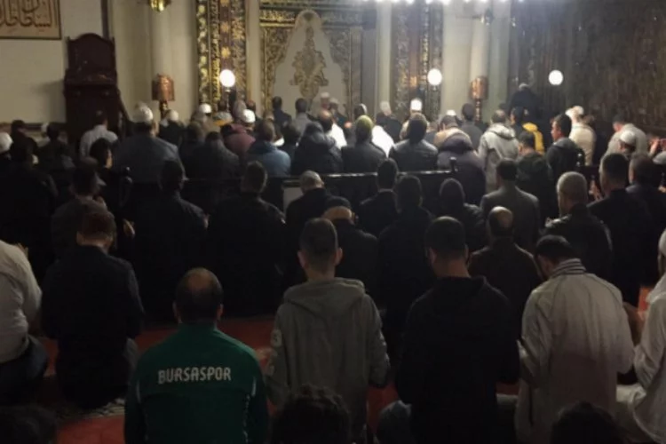 Bursa'da tüm dualar Suriye'deki Mehmetçik için