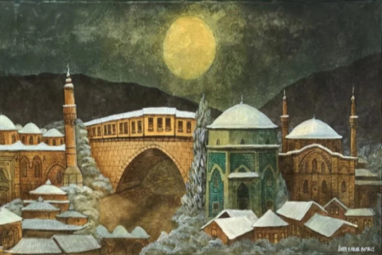 Bursa'da kent ressamı Boyacı'dan yeni sergi