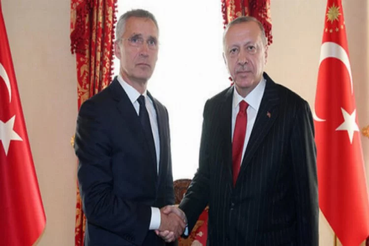 Erdoğan, Stoltenberg'i kabulü etti