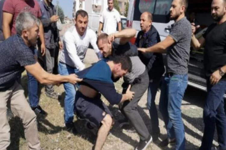 Bursa'da çocuğunun yaralandığı kaza sonrası kavga çıktı!