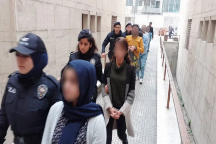 Bursa'da terör propagandasına 4 tutuklama!