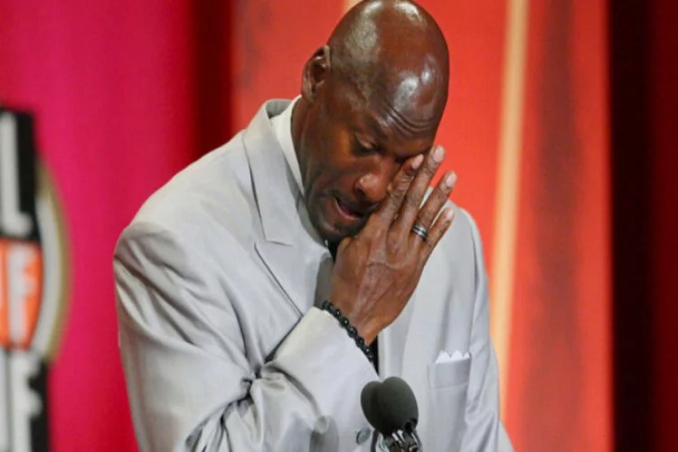 Michael Jordan'ın gözyaşları