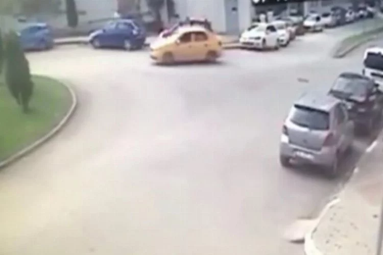 Bursa'da jandarma  taksicinin yağma oyununu bozdu!