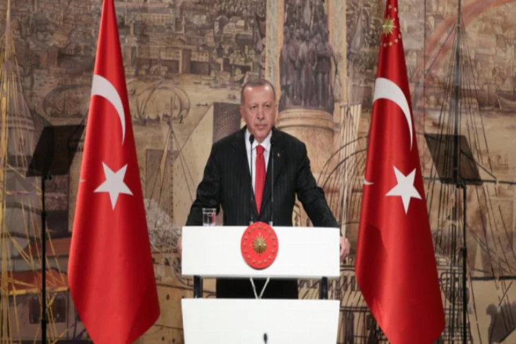Erdoğan, yabancı medya temsilcileriyle buluştu