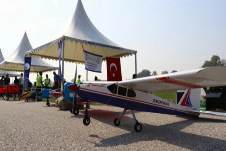 "Bursa Model Uçak ve Havacılık Festivali" başladı