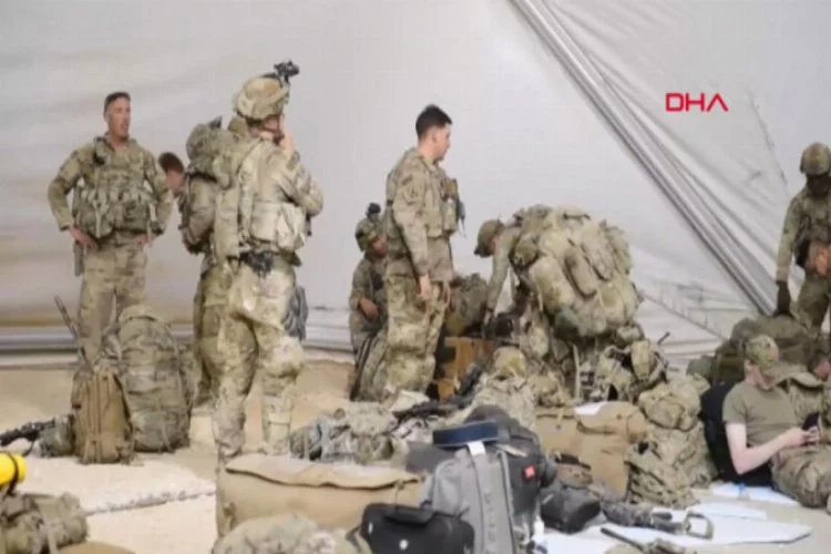 Suriye'yi terk eden ABD askerleri böyle hazırlık yaptı