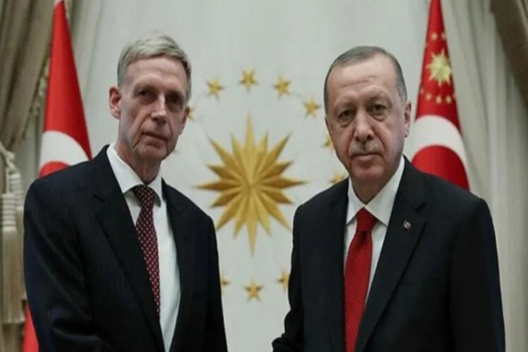 Erdoğan, Norveç Büyükelçisini kabul etti