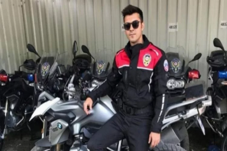 Bursa'da şehit motosikletli polis Hayrettin Yılmaz için anma töreni