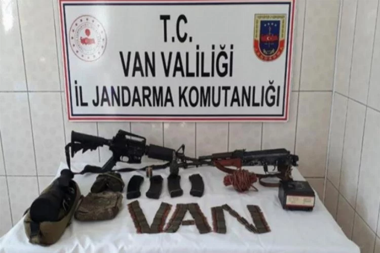 PKK'ya ait silah ve mühimmat ele geçirildi!