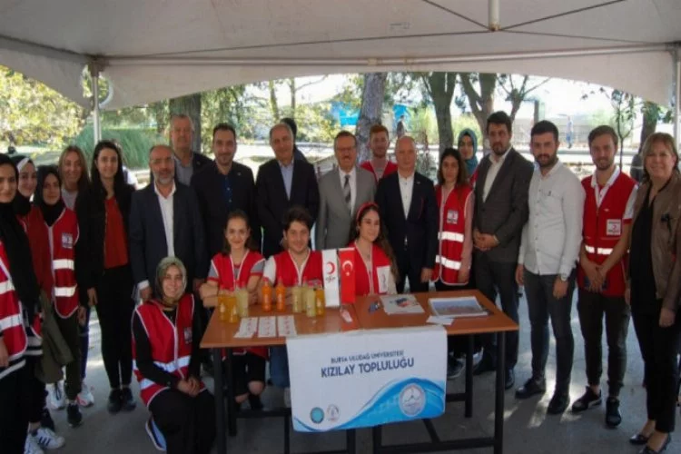 Türk Kızılayın iyilik hareketi Bursa'nın dört bir yanında