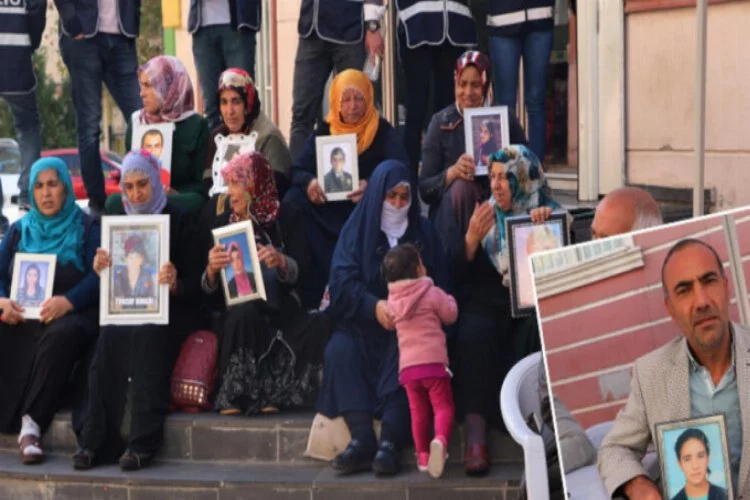 HDP önünde eylem yapan baba: Kızım kaç gel
