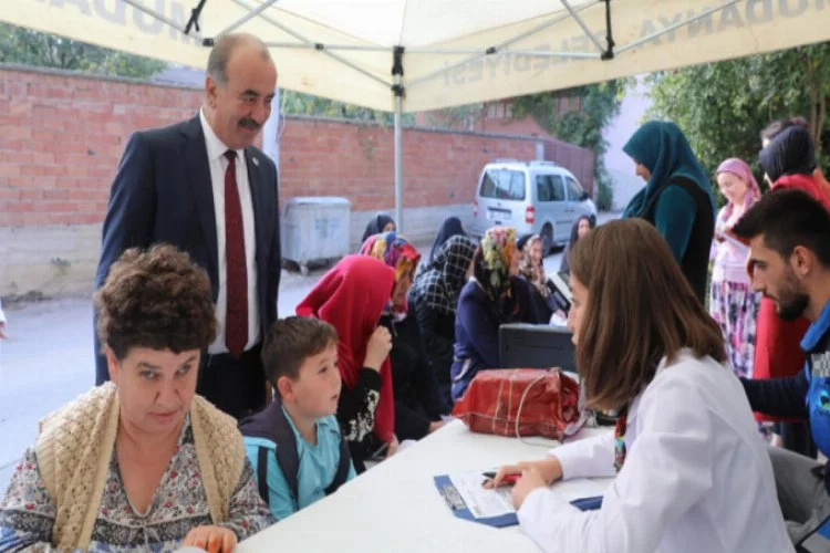 Mudanya Belediyesi'nden ücretsiz sağlık taraması
