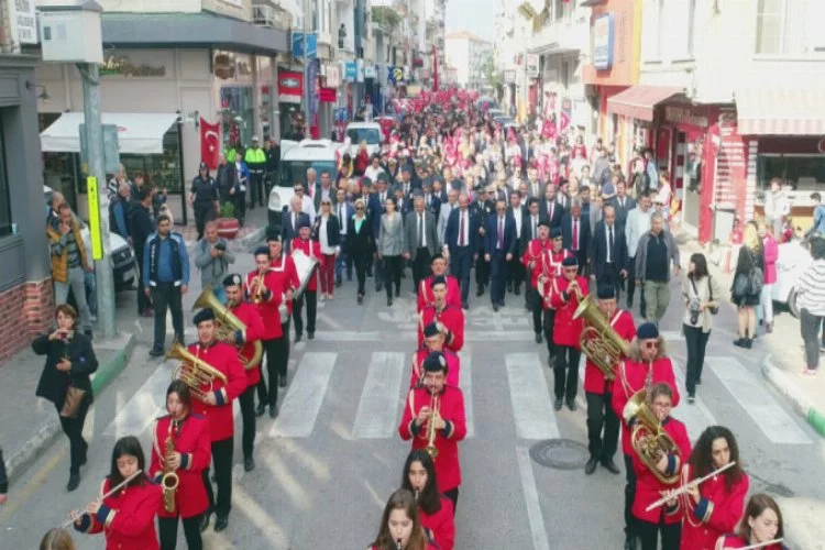 Mudanya'da 29 Ekim Cumhuriyet Bayramı Coşkusu