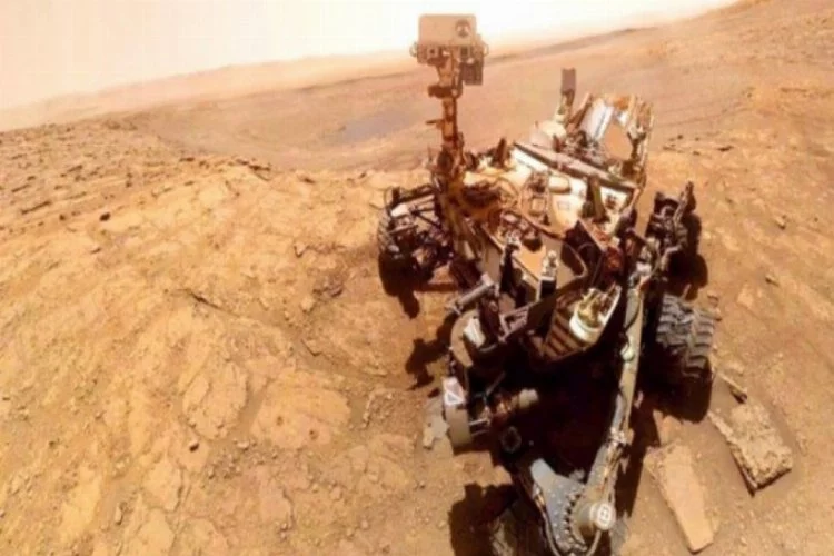 Mars'ta selfie