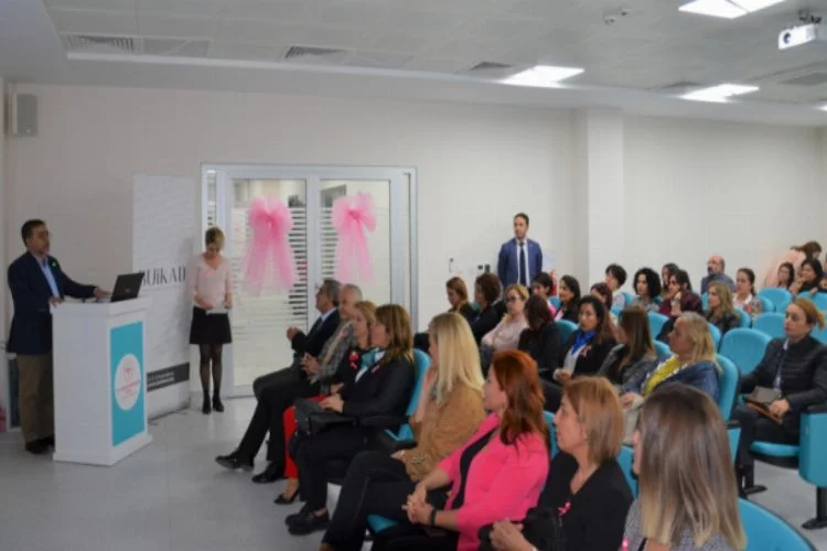 Bursa'da meme kanseri ile ilgili iş kadınlarına farkındalık eğitimi