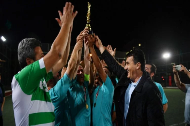 Osmangazi'de futbol turnuvası sona erdi